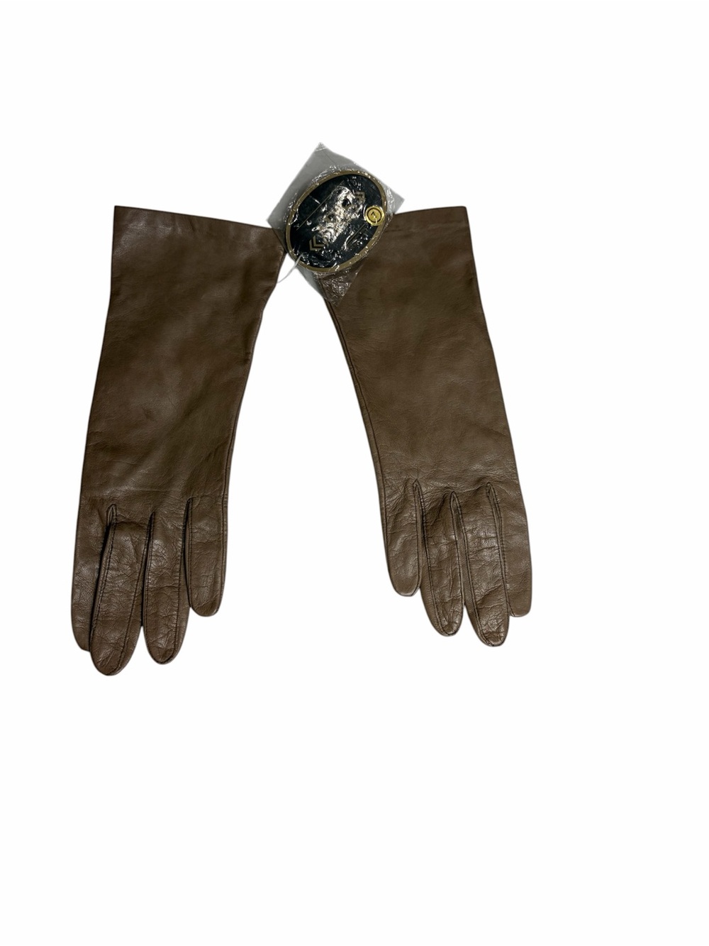 NWT ARIS vintage brown leather driving gloves size 7